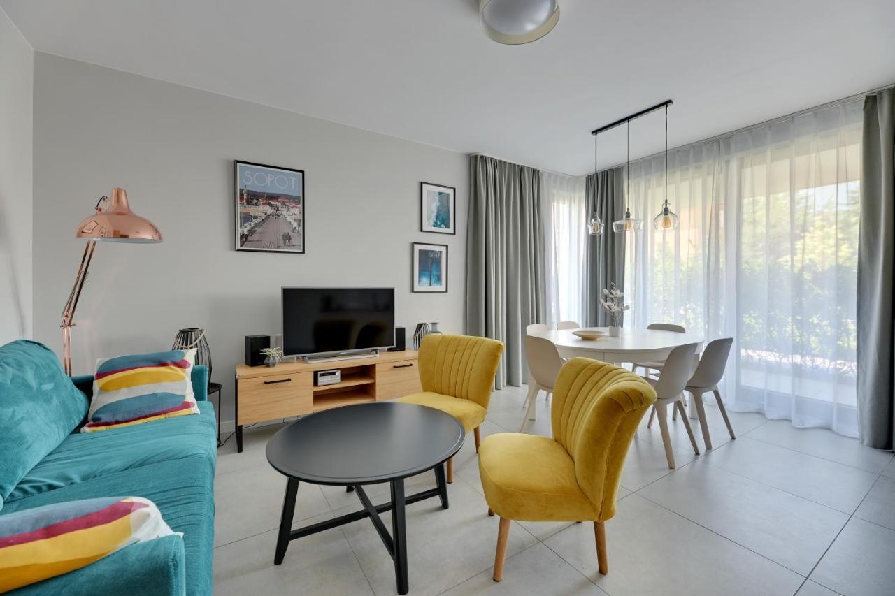 Dom & House - Apartments Okrzei Prime Sopot Eksteriør billede
