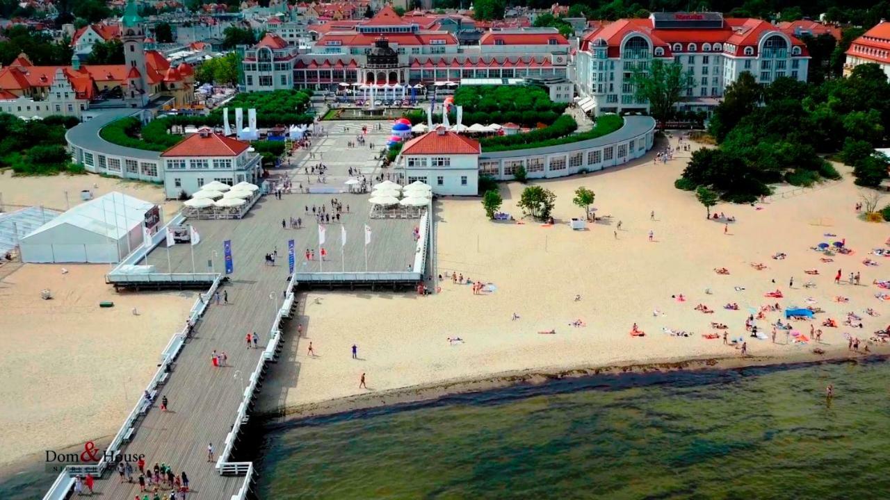 Dom & House - Apartments Okrzei Prime Sopot Eksteriør billede