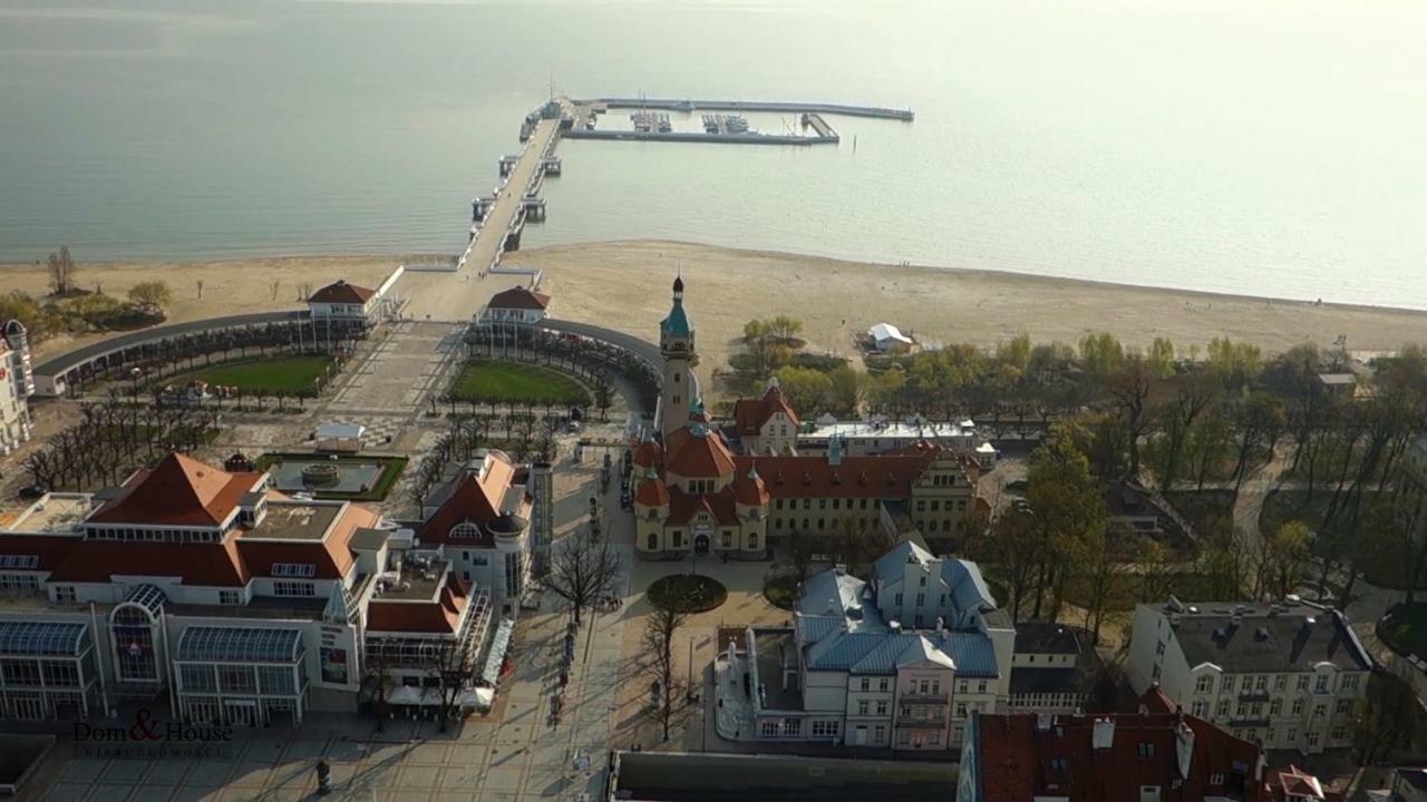 Dom & House - Apartments Okrzei Prime Sopot Eksteriør billede